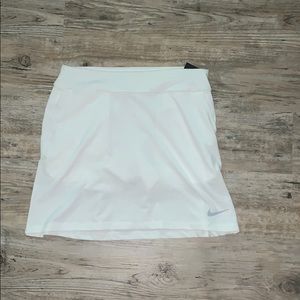 White Nike skirt
